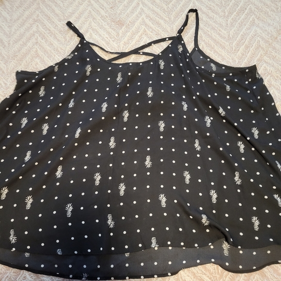 Torrid Size 5 Pineapple Chiffon Cami - Picture 6 of 9
